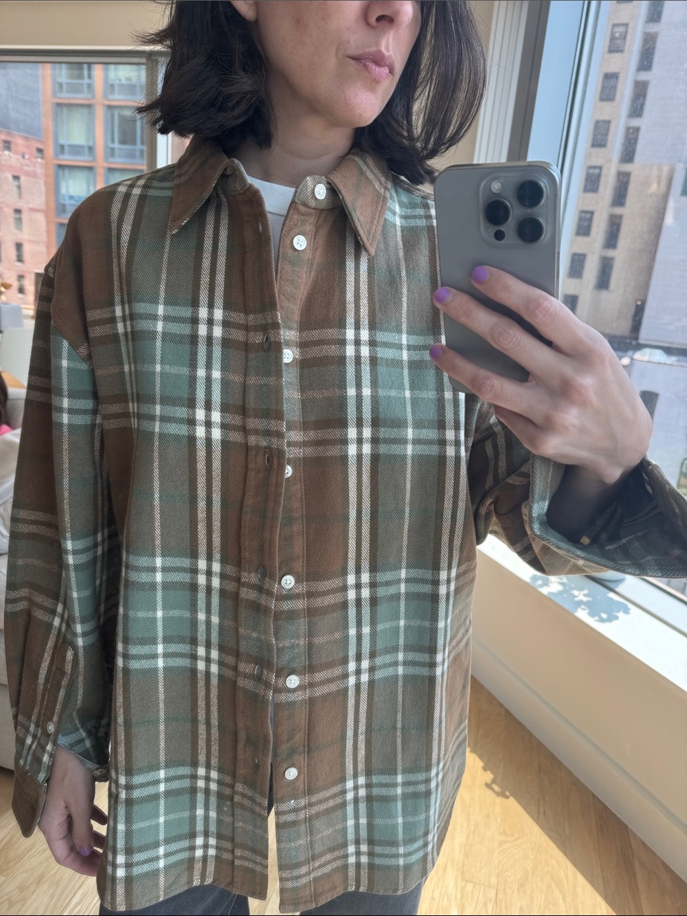 6397 big check shirt NWT - Picture 4 of 8